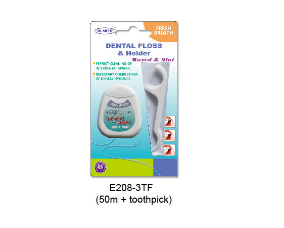 dental floss and flosser